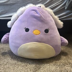 Elina the Purple Peacock 14” Squishmallow